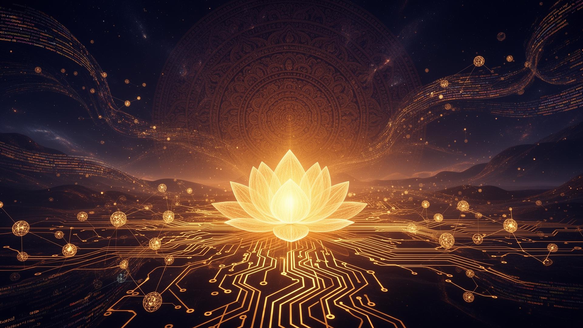 Cosmic digital mandala